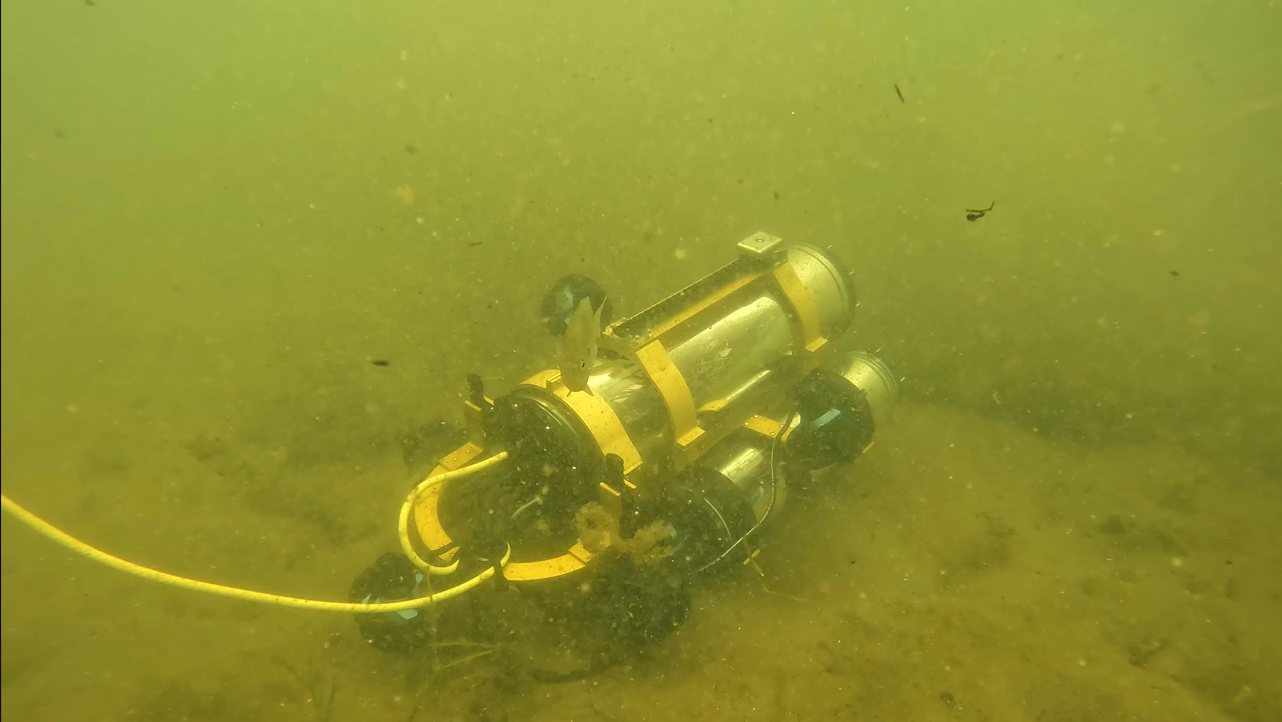 LoCO AUV in Lake Minnetonka.